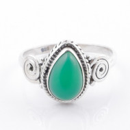 Avanturīns - sudraba gredzens